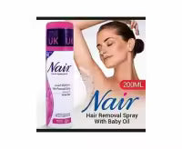 Nair Original Hair Removal Spray Men and Women Rose Fragrance 200 ML